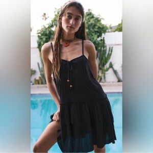 Free People Beach Noelle Mini Dress Size L